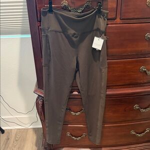 Laundry chocolate brown leggings